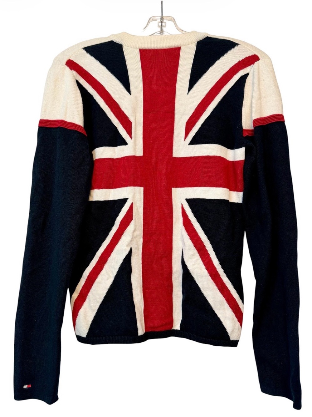 Vintage 90’s Tommy Hilfiger British Union Jack Sweater UNISEX Large / Medium